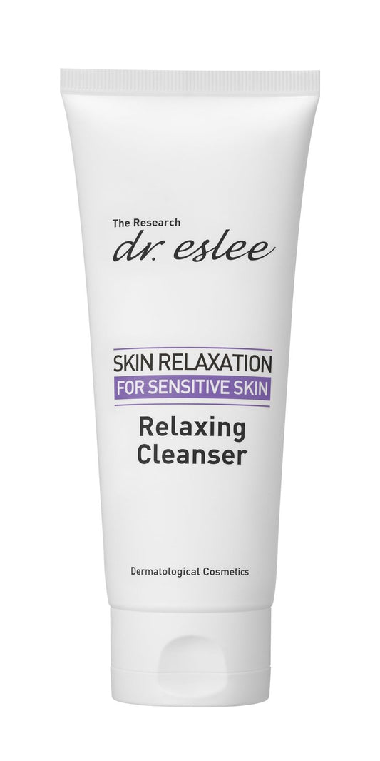 Dr Eslee Foaming Facial Relaxing Cleanser for Sensitive Skin - 150ml – Dermatological Gentle Creamy Face Wash Cleansing Foam | pH 5.5-6 Balanced Formula | Moisturizing & Soothing Korean Skin Care