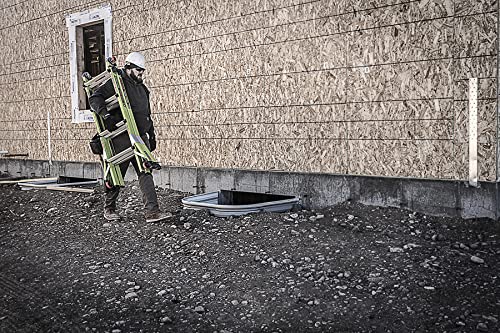 Little Giant Ladder Systems Dark Horse 2.0, M17, 17ft, Multi-Position Ladder, Fiberglass, Type 1A, 300 lbs Weight Rating, (16117-001)