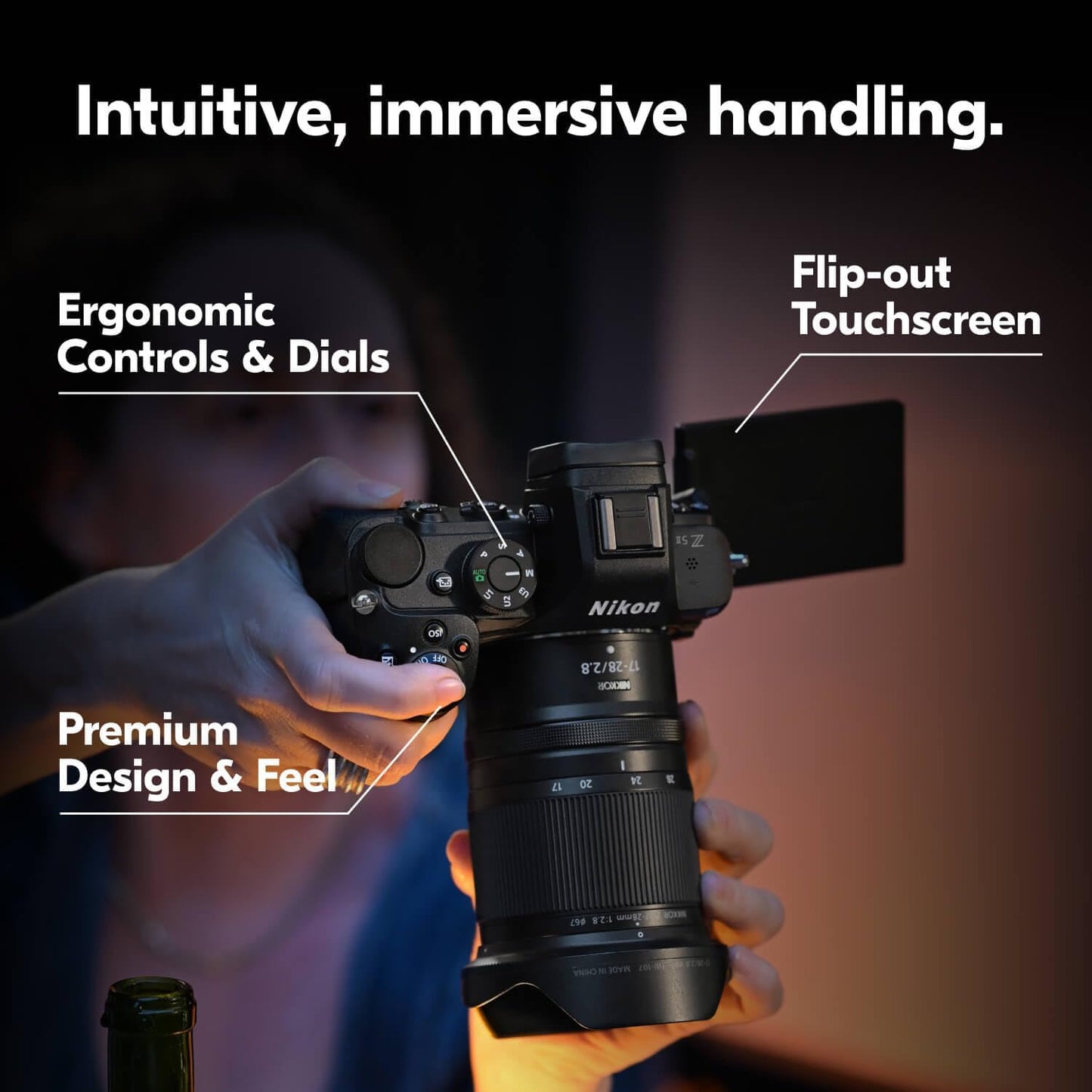Nikon Z5II FX Full Frame Mirrorless Camera with NIKKOR Z 24-50mm Lens 2018 Bundle with Deco Gear Photography Kit| Pro-Level Photos & 4K Video | Advanced Hybrid AF, IBIS | USA Authorized Partner Model