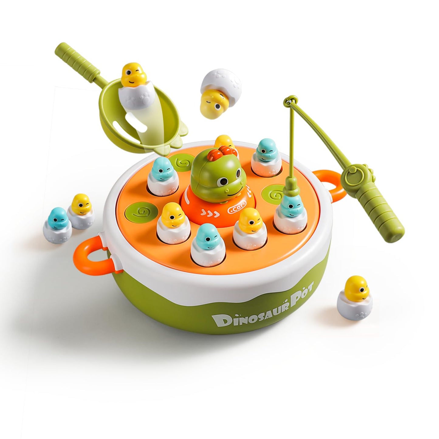 Dinosaur Rotating Board Game | Family Game Toys | Music Rotating Board Game | Birthday Gifts for Boys and Girls Aged 6-8 | Toys for 3-6 Years Old |