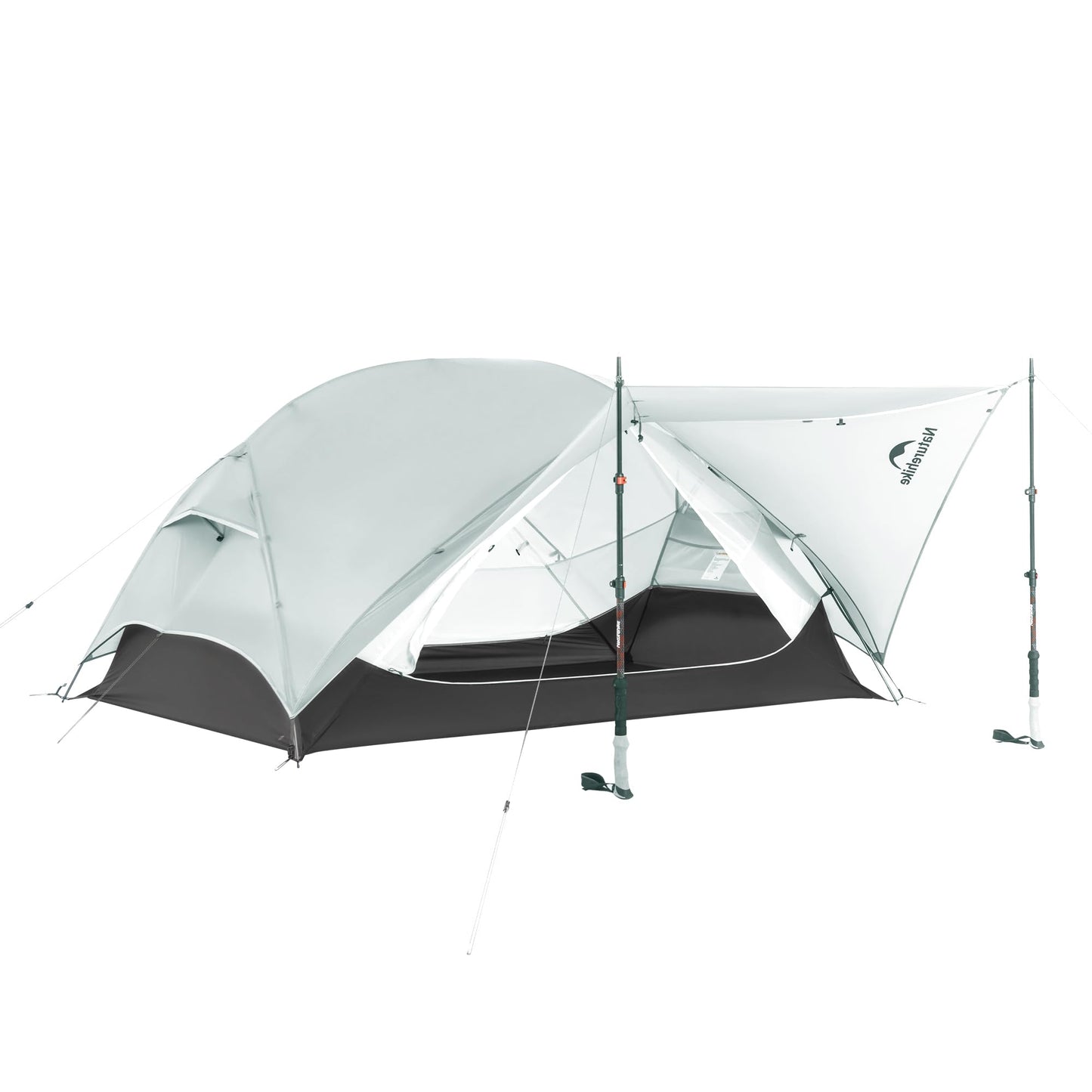 Naturehike Mongar UL 1/2Person Backpacking Tent,15D Nylon Waterproof Ultralight 1-2 Person Tent with Footprint