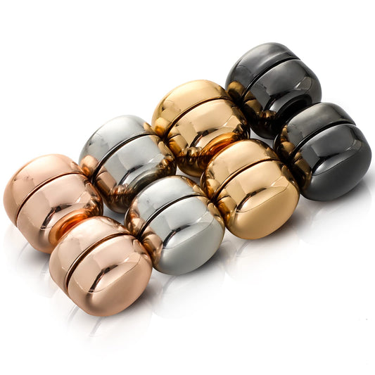 8 Pairs Strong Hijab Magnets Multi-use Pinless Hijab Pins Women for Scarf Dress Cleavage Muslim Magnetic Buttons Veil Pins(Light Style)