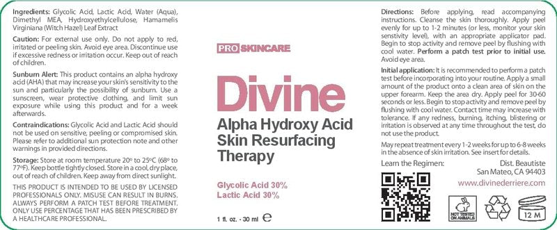 Anti Aging Skin Care Set: Glycolic Acid Peel 60% & Glycolic Resurfacing Pads - This Ultra Potent Duo Will Purify Your Skin & Eliminate Wrinkles, Acne Scarring For an Ultra Clear & Glowing Complexion