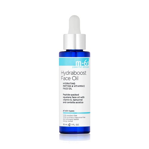 m-61 Hydraboost Face Oil | Lightweight Face Oil with Peptides and Vitamin E to Restore and Hydrate. Fast Absorbing, Non Greasy. Dermatologist Tested For All Skin Types - 1 Fl Oz