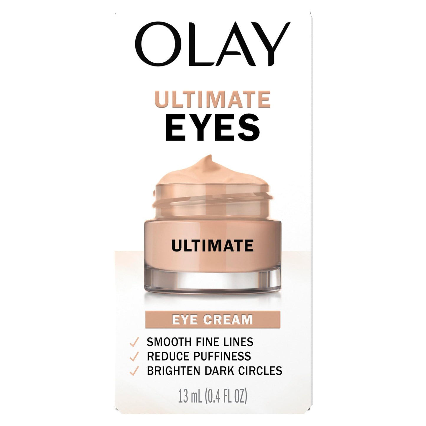Olay Eyes Ultimate Eye Cream for Dark Circles,Wrinkles and Puffiness,13 ml (0.4 fl. oz.),(Pack of 2)
