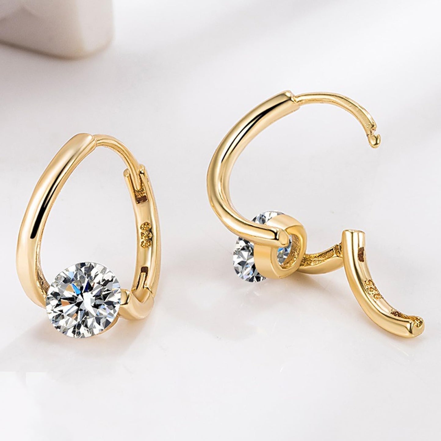 Lymphatic Earrings for Women Histone Lymphvity Drainage Earrings Magnetotherapy Germanium Lymphatic Activity Hoop Earrings Jewelry Gifts