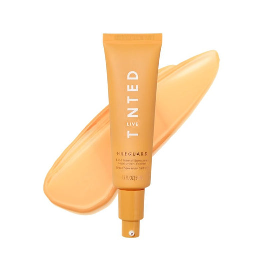 Live Tinted Hueguard® 3-in-1 Mineral Sunscreen, Moisturizer, & Primer for Face and Body - Hydrate and Protect the Skin Year Round - SPF 30, 1.7 Fl Oz
