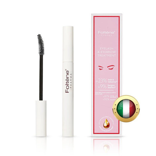 Foltene Eyelash & Eyebrow Treatment - Lash and Brow Serum with Applicator - Stimulate Growth for Thicker Longer Fuller Eyelashes & Eyebrows - Strengthening & Protective Effect - Nutrition Conditioner