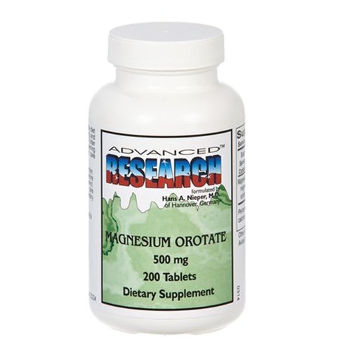 NCI Advanced Research Dr. Hans Nieper Magnesium Orotate Tablets, 500 Mg, 200 Count