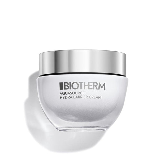 Biotherm Aquasource Hydra Barrier Cream, Lightweight And Fast-Absorbing Face Moisturizer for a Stronger Skin Barrier, with Biotech Plankton, Bio-Ceramides and Hyaluronic Acid 1.7 Fl.Oz.