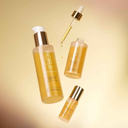KORA Organics Noni Glow Body Oil, Nourish and Smooth Skin, Certified Organic, Cruelty Free, 3.38 oz - Body Oils for Women