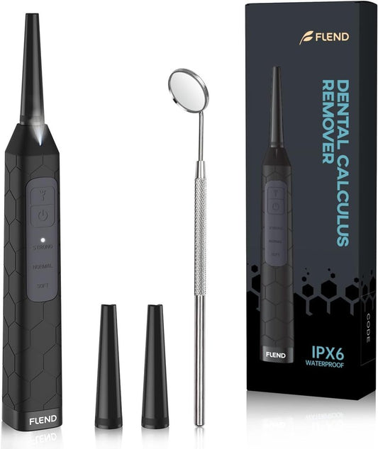 Electronic Tonsil Stone Remover Vacuum, 5X Magnifying Mirror, 3 Modes, LED Light Mouthwash, Bad Breath Water Flosser