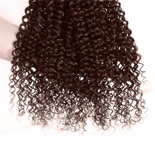 Habiliana Bundles Human Hair 20 22 24 Inch Jerry Curly Wave Dark Brown 4 Human Hair Bundles 11A Unprocessed Brazilian Virgin Quick Weave Hair Extensions for Black Women