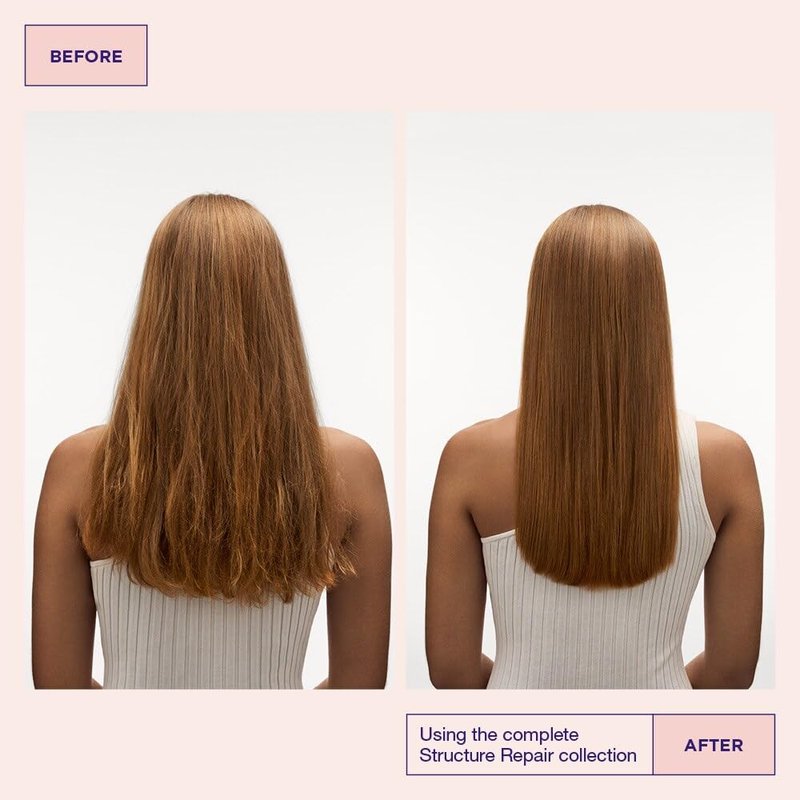 Maria Nila Structure Repair, Strengthening & Nourishing Hair Mask For Damaged & Chemically Treated Hair, Algae Extract Rebuilds, Revitalizes & Repairs Hair, 8.5 Fl Oz