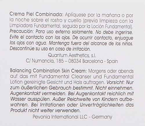 Pevonia Balancing Combination Skin Cream - Facial Skin Cream for Balancing and Soothing Damaged Skin - Renewing Face Cream - Moisturizing Facial Lotion to Restore Dry Skin - 1.7 Oz Container