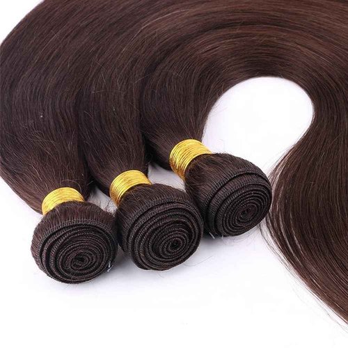 Condescension Human Hair Bundles 22 24 26 Inch Color 4 Straight Wave Human Hair Bundles Unprocessed Brazilian Virgin Hair for Black Women