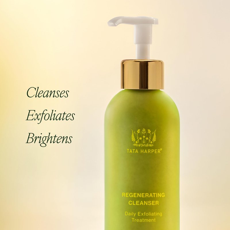 Tata Harper Regenerating Cleanser | Daily Cleansing & Exfoliating Facial Cleanser with Beta Hydroxy Acid | Clinically Proven Natural Skincare for Uneven Texture & Lack of Radiance, 1.7 fl oz