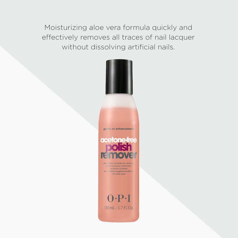 OPI Expert Touch Remover | Acetone Free Nail Polish Remover | With Aloe Vera, Gentle & Non-Drying Formula | 3.7 fl oz (Pack of 3)