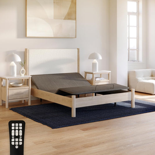 Adjustable Comfort Classic Adjustable Base - Twin XL - Head & Foot Incline - Wireless Remote with Memory - Easy Set Up - Zero Clearance - Zero Gravity - Durable Frame