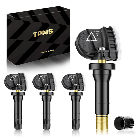 PUMBOAT TPMS 433Mhz GM Tire Pressure Monitoring Sensor Fit for:-Chevy Silverado 1500 2500 3500（19-22）|Traverse（16-22）|Blazer（19-22）|-GMC Sierra 1500（19-20）|Sierra HD（19-22）|OE#13598773 Kit (4 PCS)