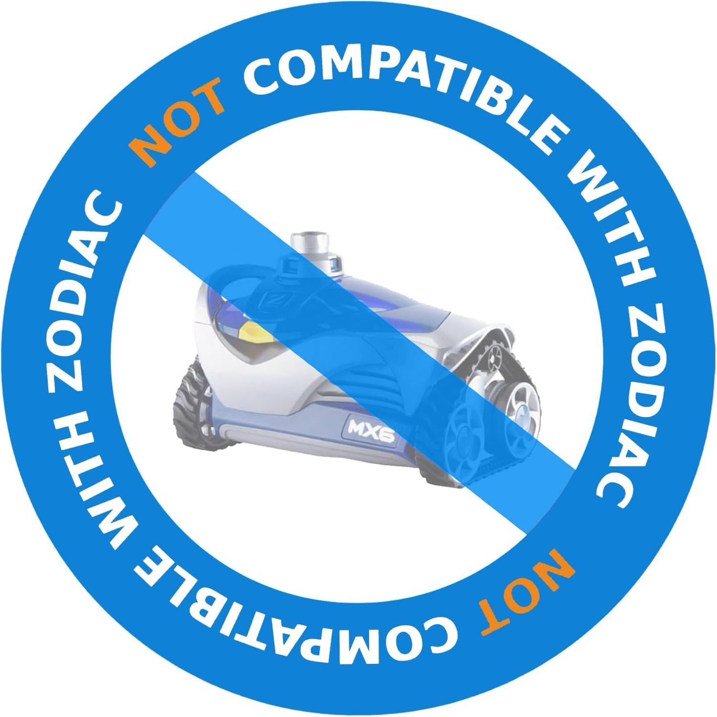 Poolvio Pool Vacuum Hose 2-Pack, Spare & Replacement, 40" Flexible Spiral-Wound Hose with 1.5" Male & Female Cuff Ends, Compatible with Most Inground Pool Automatic Cleaners, Gray