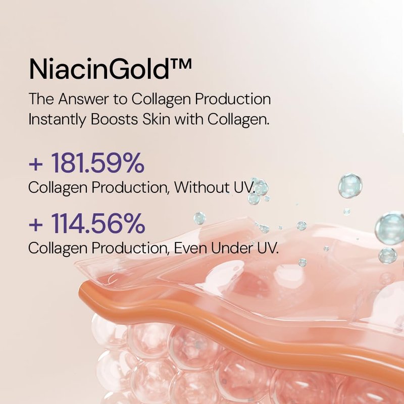 AUL NiacinGold Eye Cream 15g ㅣ Korean Skincare ㅣ Hydrating Lightweight Serum ㅣ Niacinamide + Gold Complex ㅣ Stainless Roll-On Applicator ㅣ Eye Puffiness & Elasticity Care
