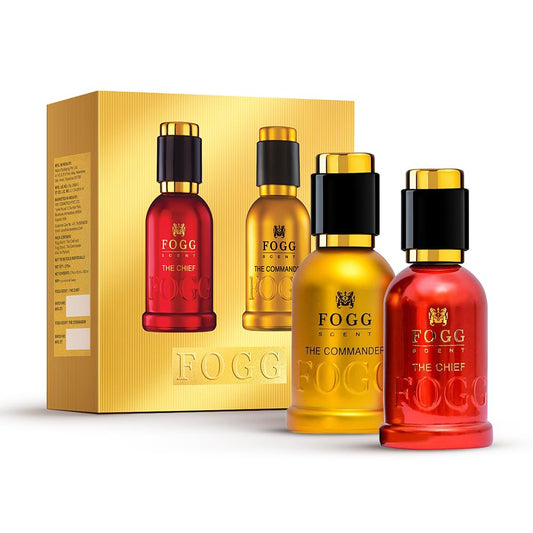 Fogg Scent Gift Set Of Two, 50Ml + 50Ml(Chief And Commander)
