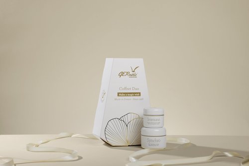 Gernetic Synchro Cream Regulating face care 50ml 1.6oz + GERne'tic IMMUNO Restructuring face mask 30ml 1.0 oz