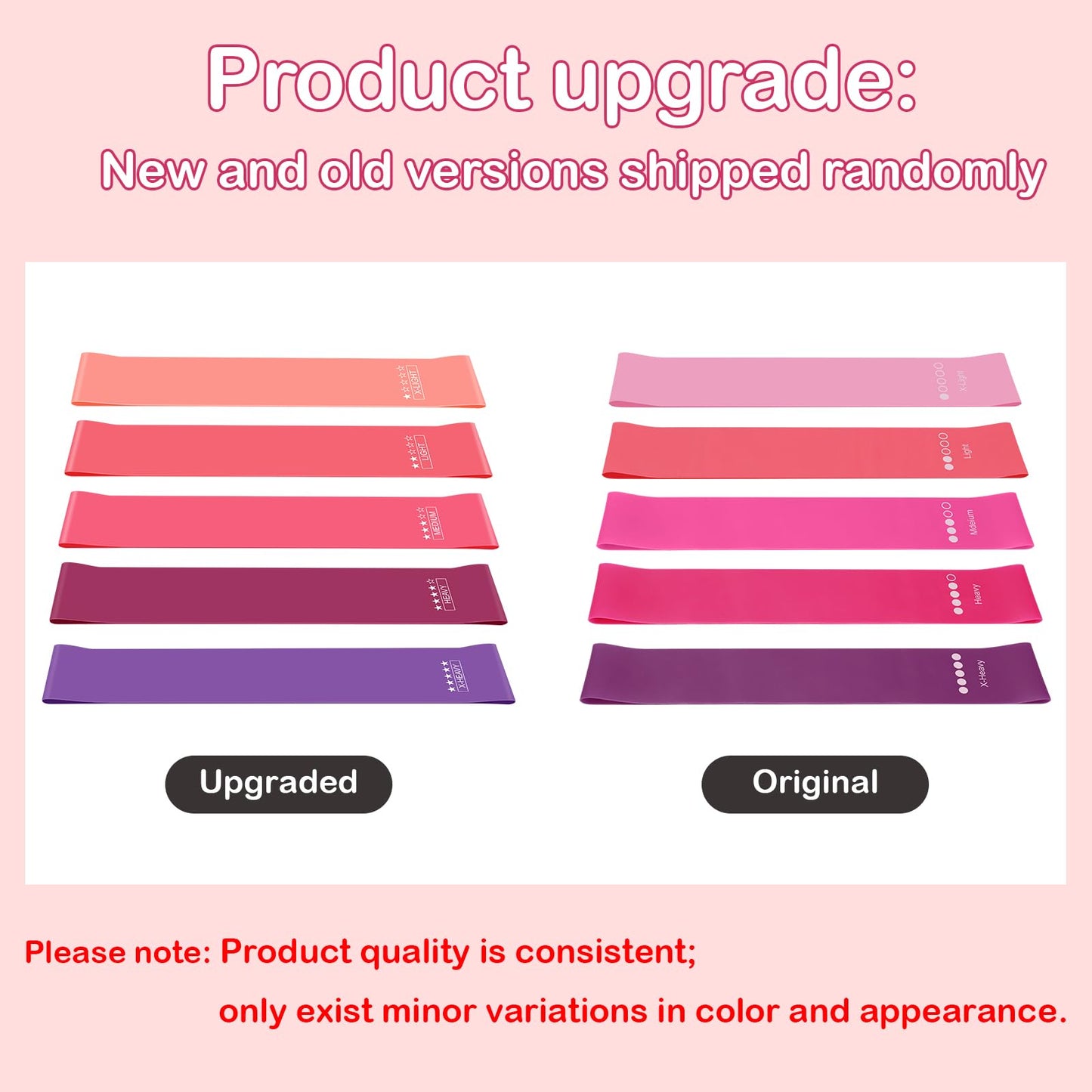 Hoedia Pilates Kit for Women, Pilates Equipment Ring and Ball Set with Resistance Bands, Yoga Strap, Core Sliders, Socks, Bag & Guide for Starter Home Workout Fitness Gym Essentials, Pink