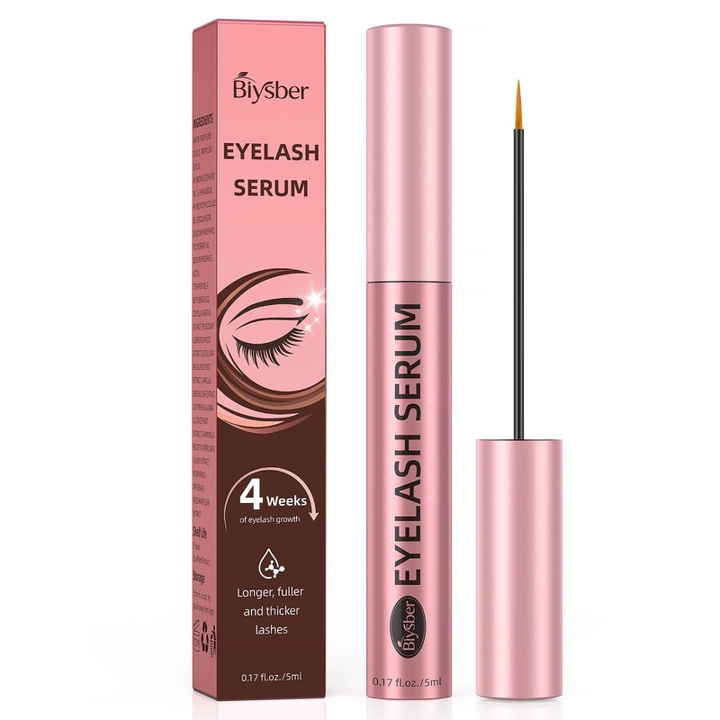 Lash Serum for Eyelash Growth – Advanced Lash & Brow Enhancer for Longer, Fuller-Looking Lashes, Nourishes and Strengthens for Visible Results, Gentle Formula for Sensitive Eyes