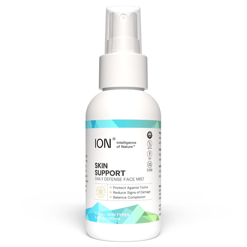 ION* Intelligence of Nature Skin Support Face Mist Hydrating Spray - Refreshing Facial Mist Spray for Daily Use, Travel Size, Vegan Friendly Formula for Women & Men - 3.4 fl oz (Pack of 1)