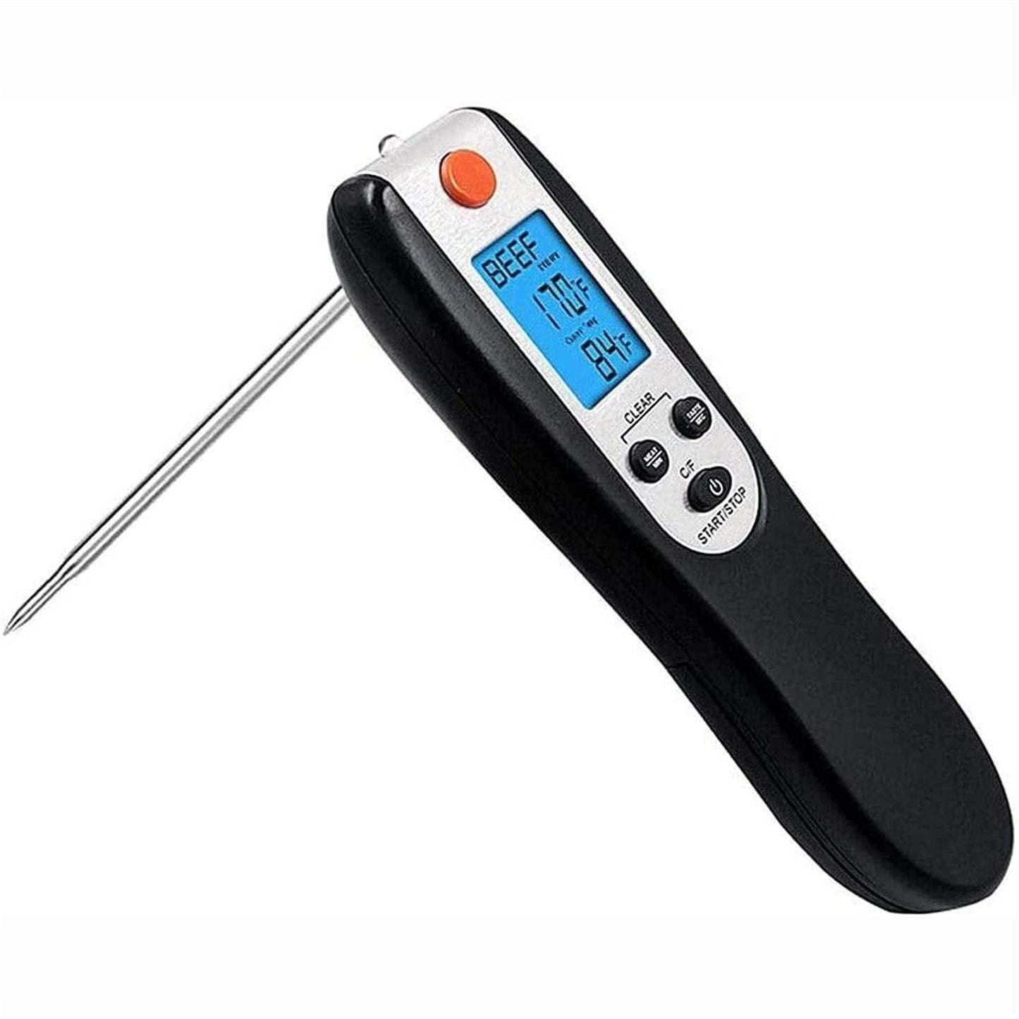 Feiyx Instant Read Meat Thermometer,Thermometer Instant Read Digital Thermometer,for Grilling BBQ Kitchen Food Cooking Thermometer