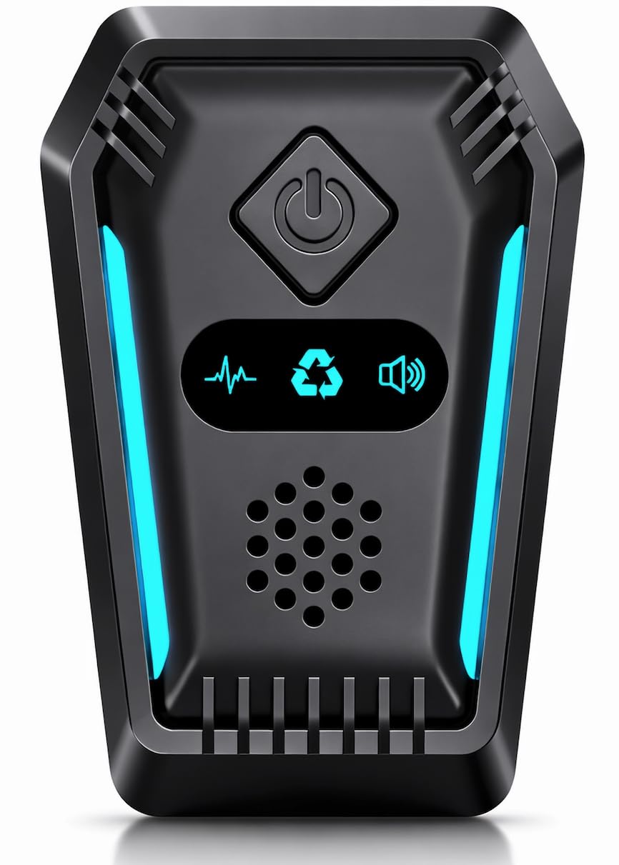 Ultrasonic Mouse & Pest Indoor Repeller - Stronger Driving Force, Repellent for Mice, Rats, Rodent, Roaches, Ants, Spiders, Bugs, Plug-in Control Device, 3 Mode Switching (6 Pack)