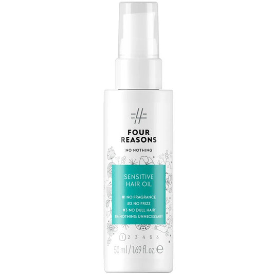 No nothing Hair Oil for Frizzy Hair, Lightweight Anti Frizz Hair Serum for Dry Hair, Frizz Control, Shine and Smoothing, Fragrance Free, Vegan and Cruelty Free, 1.7 fl oz