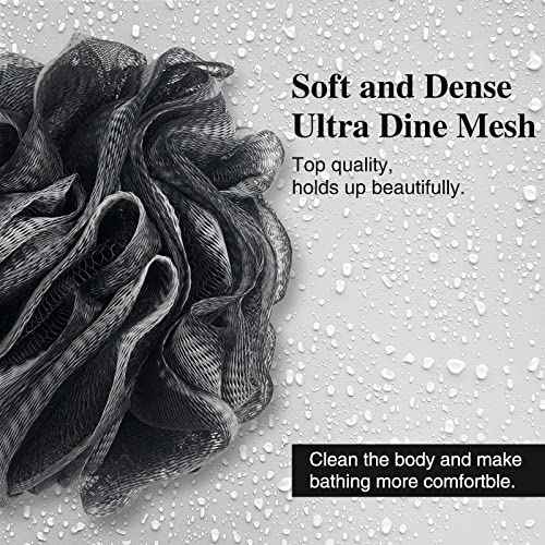 10 Pack Bath Sponge Shower Loofahs 40g,Mesh Pouf Bath Scrunchies Body Wash Puff,Body Scrubber Exfoliating Bath Sponge for Women and Men
