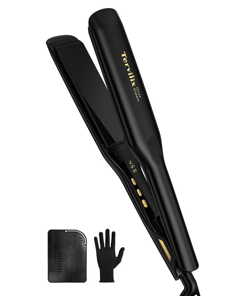 Terviiix 1.75" Flat Iron Hair Straightener for Women