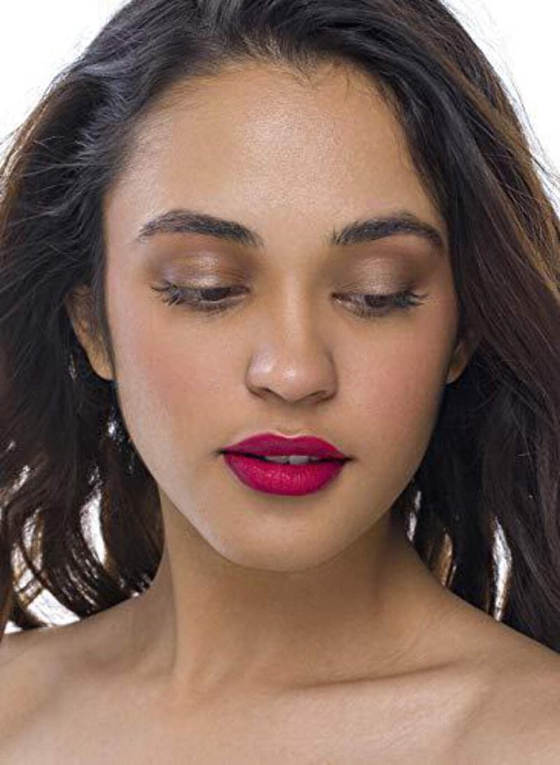 SUGAR Cosmetics Mettle Satin Lipstick - 09 Charlotte (True Blue Red), Red, 2.2 g Super Hydrating, Smoothens Fine Lines