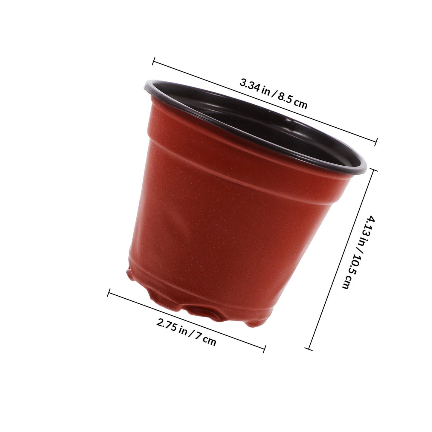 VICASKY 100pcs Strawberry Seedling Nursery Cups Plant Nutrient Pots Indoor Germination Growing Containers for Seed Propagation and Plant Cultivation