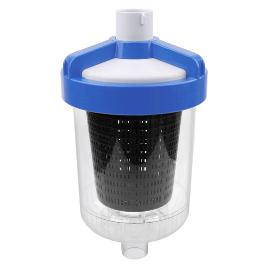 ATRACYPART Inline Pool Leaf Canister Compatible with Hayward W560 PoolVac Navigator Standard, Leaf Catcher Filter with Strainer Basket and 5 Skimmer Socks