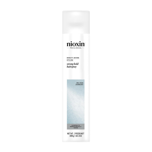 NIOXIN Density Defend Styling Strong Hold Hairspray For Long-Lasting Hairstyles Humidity Resistant 10.6 Fl oz.