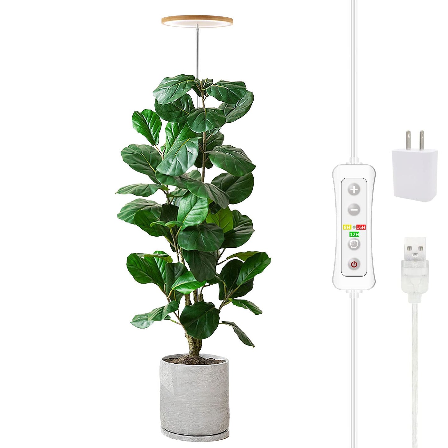 yadoker Plant Grow Light and Indoor Hydroponic Garden System