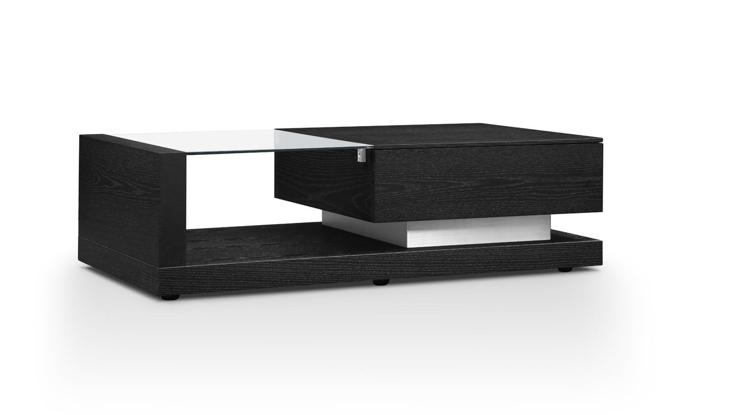 Modern Etta Black Oak Coffee Table
