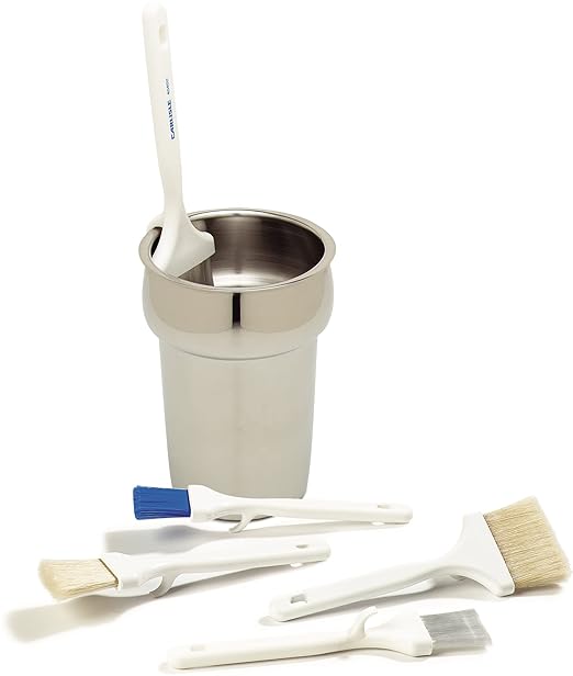 SPARTA 4040102 Meteor Nylon Basting Brush With Nylon Bristles, 2 Inches, White, (Pack of 12)