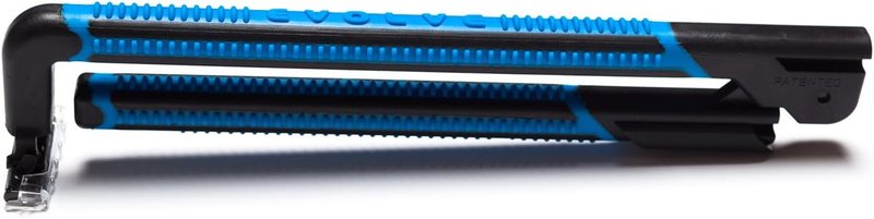 Evolve Back Hair Removal Razor - 16-Inch Foldable Handle Shaver | Wet/Dry Use, 4 Cartridges Included