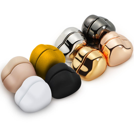 8 Pairs Strong Hijab Magnets Multi-use Pinless Hijab Pins Women for Scarf Dress Cleavage Muslim Magnetic Buttons Veil Pins(Heart Style)