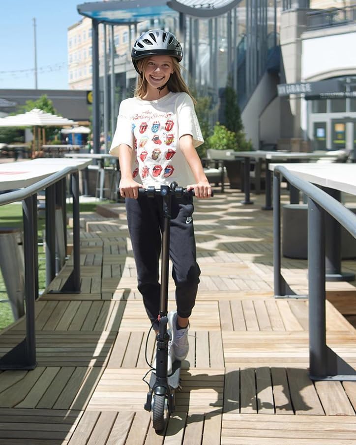 Hiboy S2 Lite Electric Scooter - 6.5" Solid Tires - Up to 10.6 Miles Long-Range & 13 MPH Portable Folding Commuting Scooter for Teens/Adults (Sakura Pink)