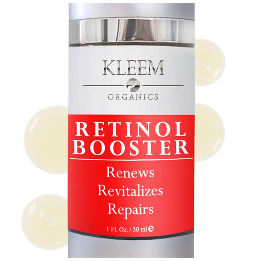Kleem Retinol Serum 2.5% for Face Anti-Aging Serum with Hyaluronic Acid to Minimize Wrinkles. Improves Sun Damaged Skin and Fades Dark Spots - Vitamin A Serum - Dermatologist Tested (1oz)