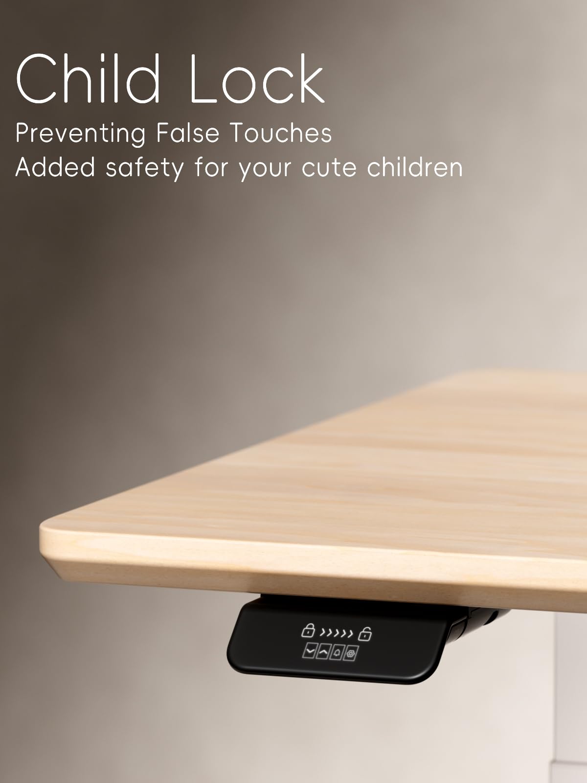 Standing Desk Frame 2 Stages with Smart Paddle Controller.Gyroscope Sensitive to collisions.Heavy Duty Adjustable Desk Frame for 40 to 72 inch Table Tops,Dual Motor,Load 275 lbs.White