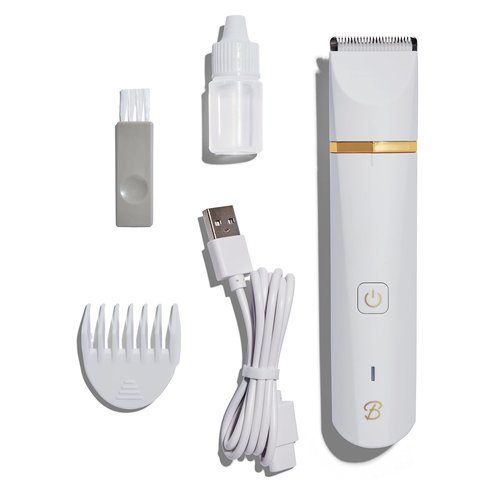 Bushbalm Bikini Trimmer - Electric Shaver Body Hair Razor for Women, Waterproof, Cordless Shaver for Sensitive Areas, Close Grooming for Bikini, Underarms, and Legs – Francesca Trimmer