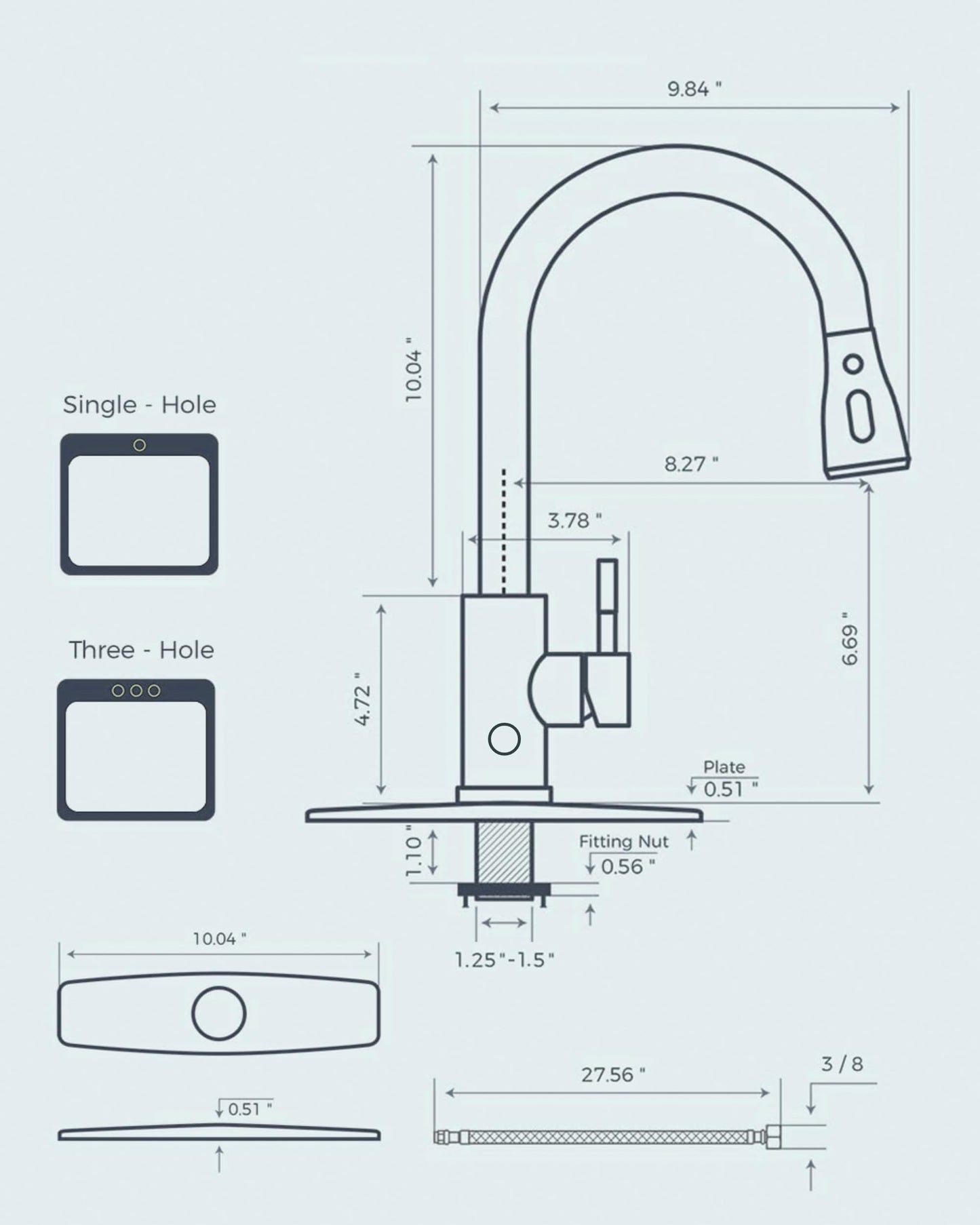 FORIOUS Touchless Kitchen Faucet with Pull Down Sprayer, Black Hands-Free Smart Motion Sensor Sink Faucet Single Handle Contemporary, Suitable for Farmhouse Laundry Camper RV Bar